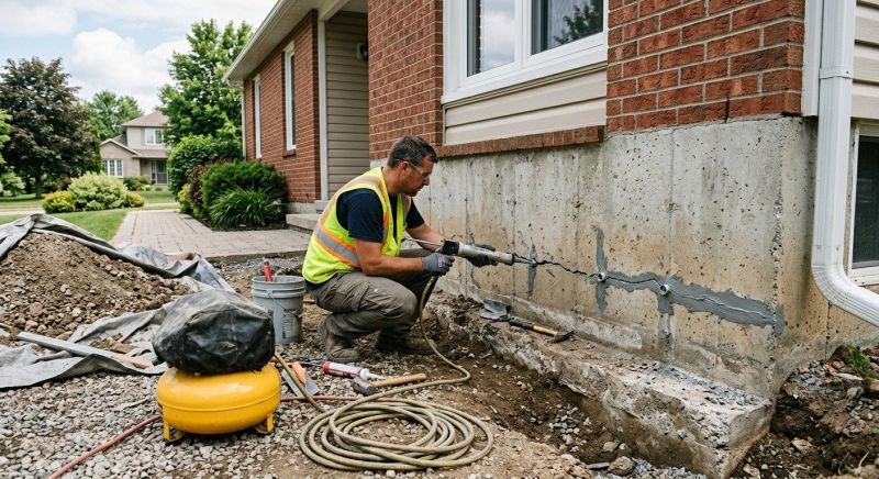 Basement Foundation Repair in Canaan, NH