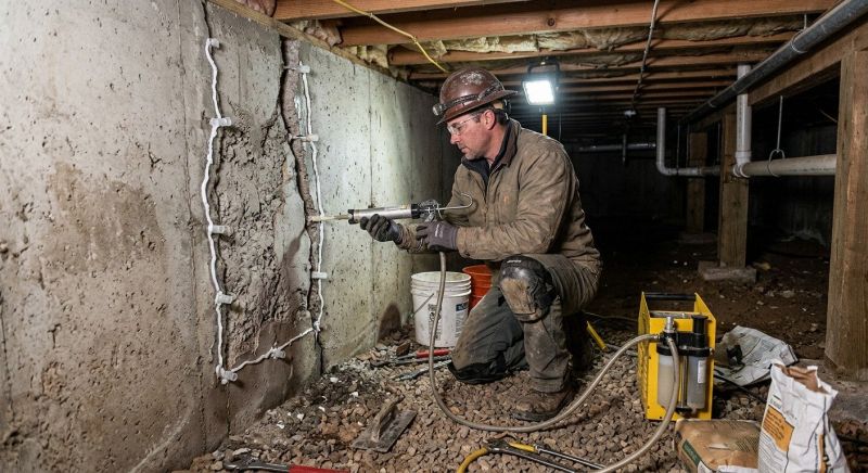 Basement Foundation Repair in Henniker, NH