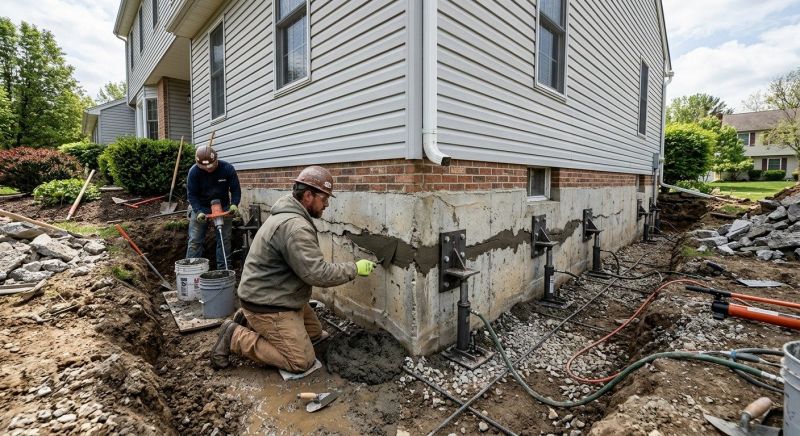 Basement Foundation Repair in Newport, NH