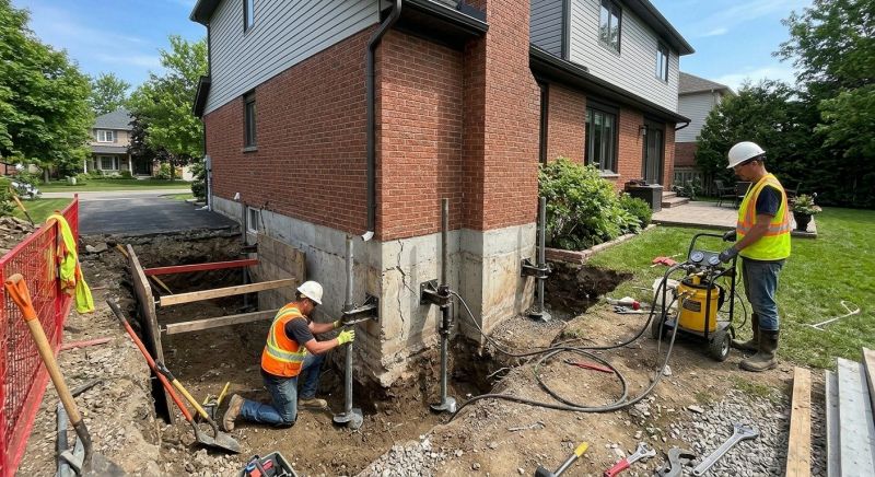 Basement Underpinning in New London, NH
