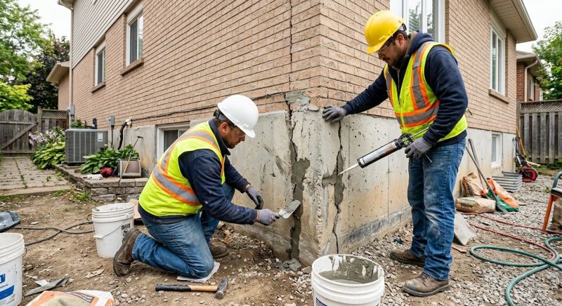 Concrete Foundation Repair in Grafton County, NH