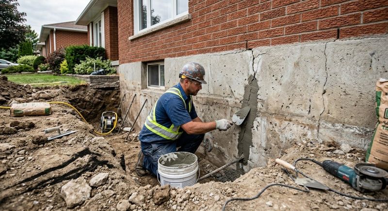 Concrete Foundation Repair in Grafton, NH