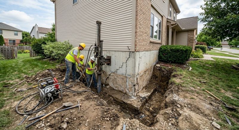 Concrete Foundation Repair in Hartland, VT