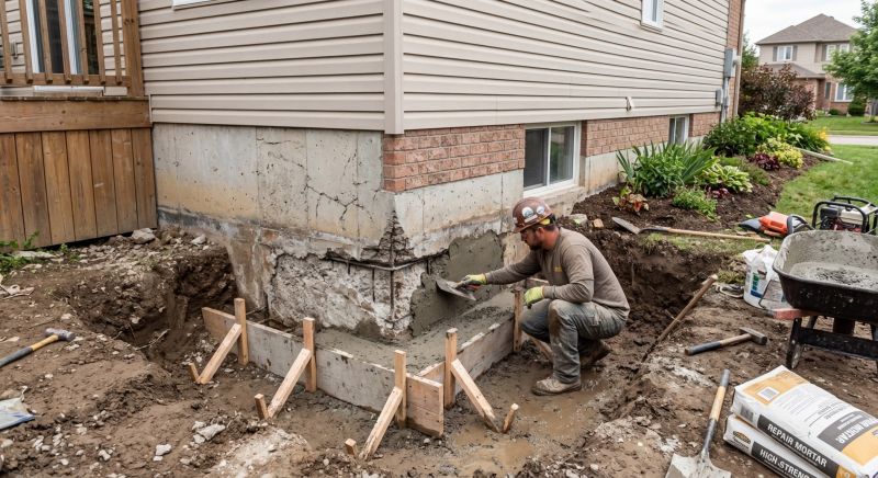 Concrete Foundation Repair in Henniker, NH