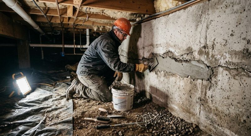 Concrete Foundation Repair in Meriden, NH