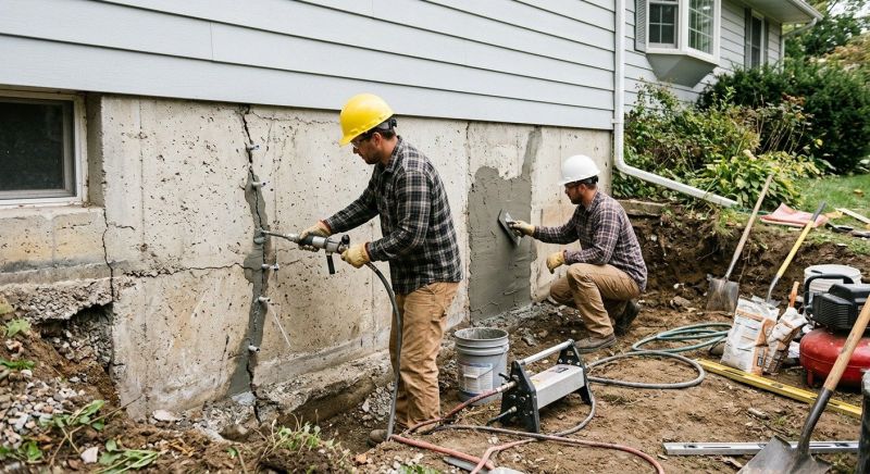 Concrete Foundation Repair in Sunapee, NH