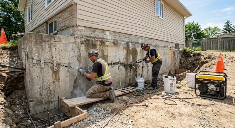 Concrete Foundation Repair in Windsor, VT