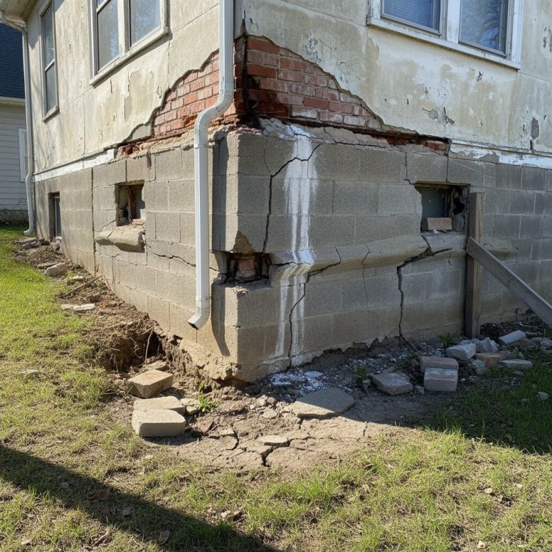 Cracked Foundation Repair in Cornish, NH