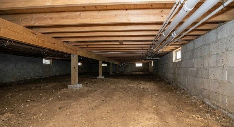 Crawl Space Leveling in New London, NH