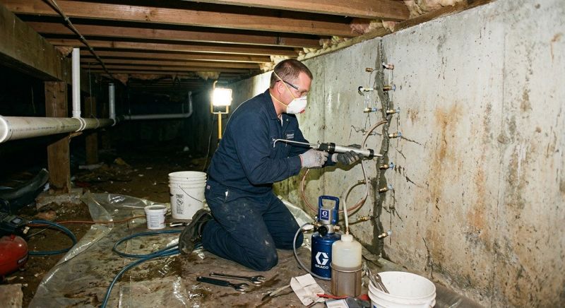 Crawlspace Foundation Repair in North Hartland, VT
