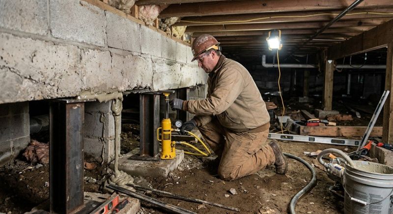 Crawlspace Foundation Repair in North Hartland, VT