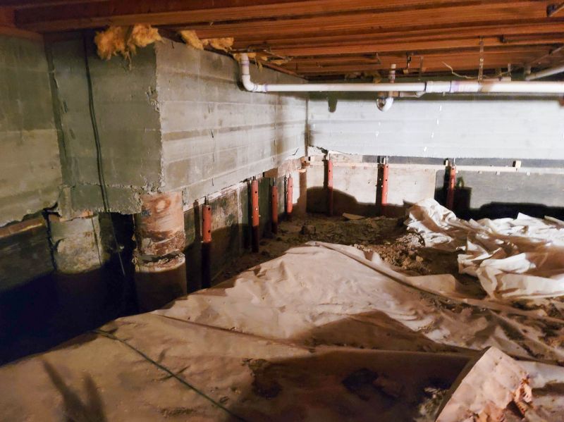 Crawlspace Foundation Repair in West Lebanon, NH