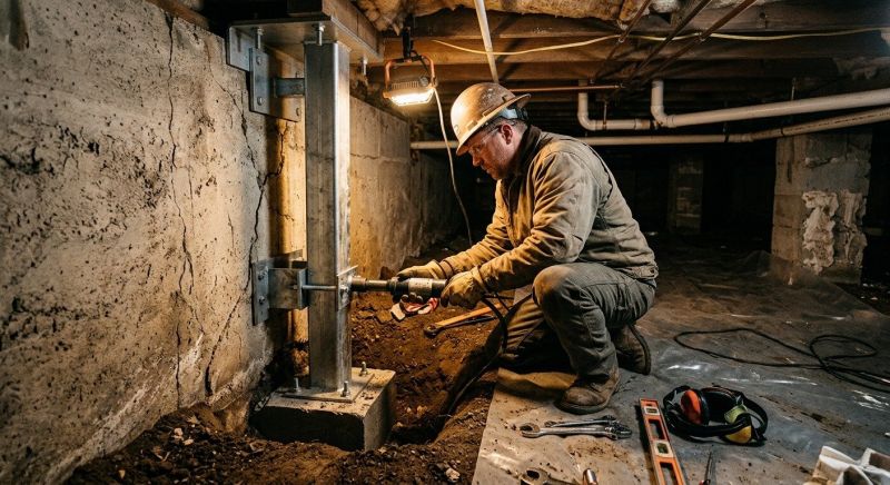 Crawlspace Foundation Repair in White River Junction, VT