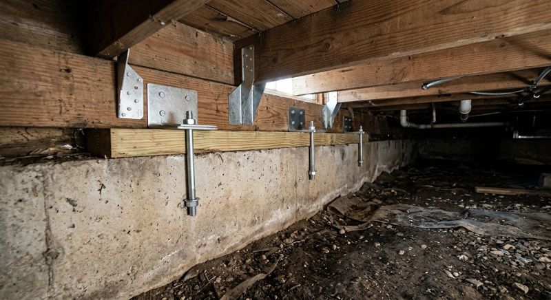 Crawlspace Structural Repair in New London, NH