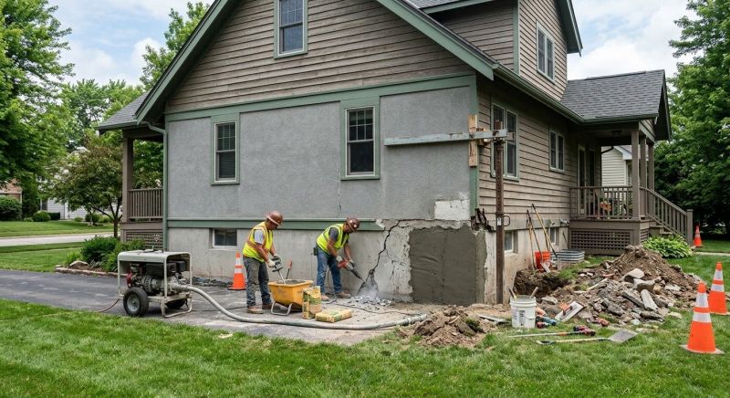 Emergency Foundation Repair in New London, NH