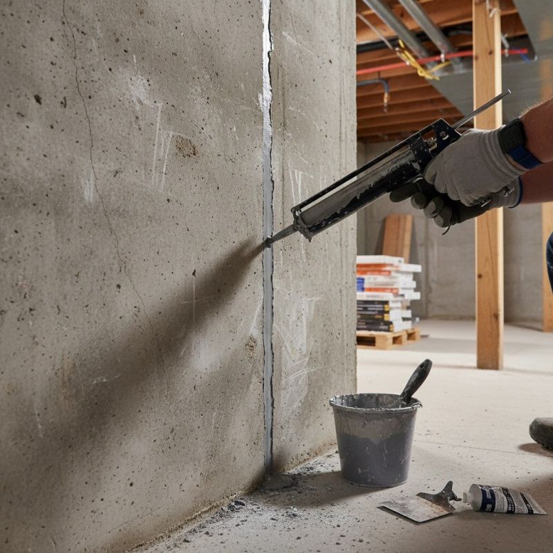 Foundation Crack Repair in North Hartland, VT