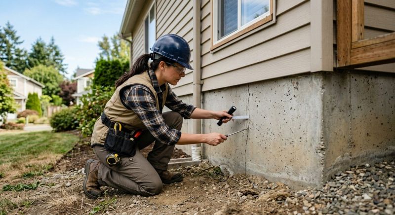 Foundation Inspection in New London, NH