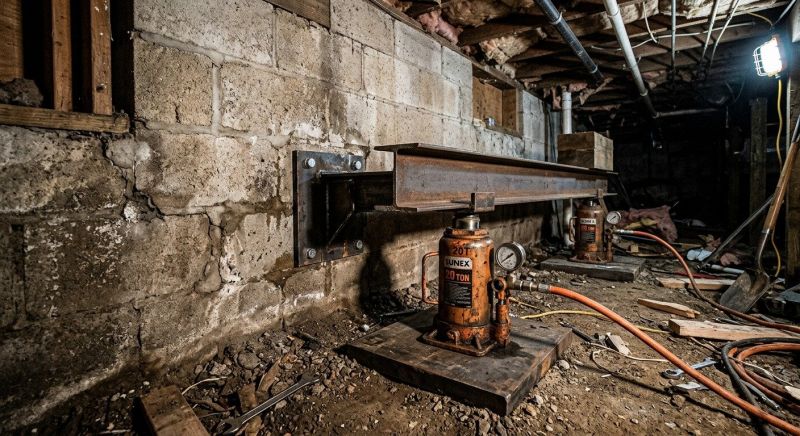 Foundation Jacking in Goshen, NH