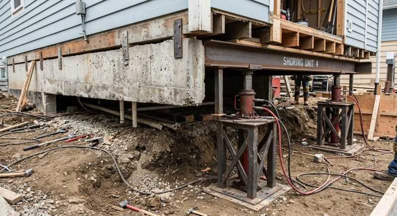 Foundation Jacking in Tilton, NH