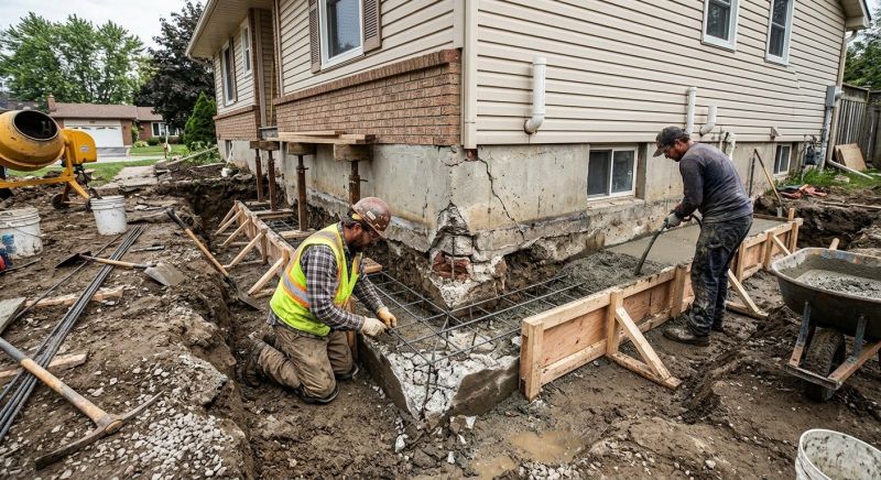 Foundation Repair in Grafton, NH