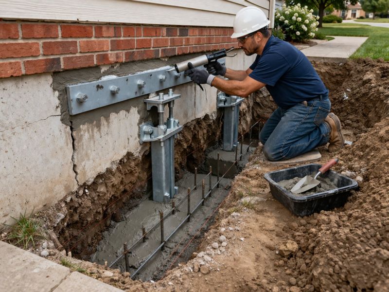 Foundation Repair in Hillsborough, NH