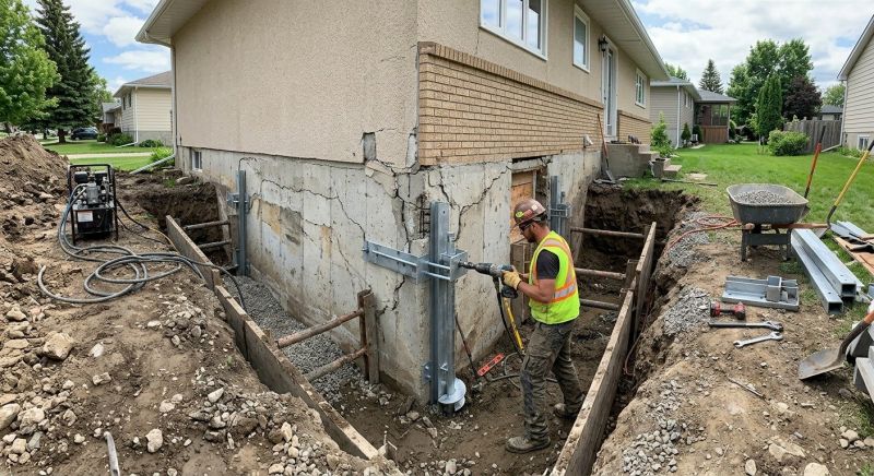 Foundation Repair in Hillsborough, NH