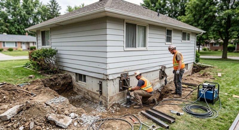 Foundation Repair in North Hartland, VT