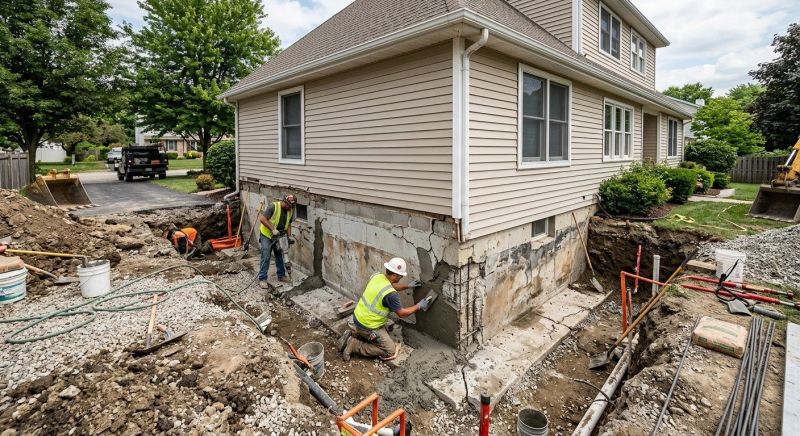 Foundation Restoration in New London, NH
