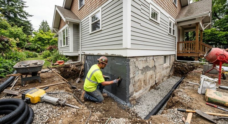 Foundation Restoration in New London, NH
