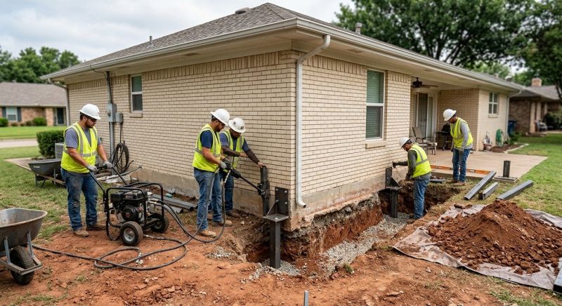 Foundation Stabilizing in Henniker, NH