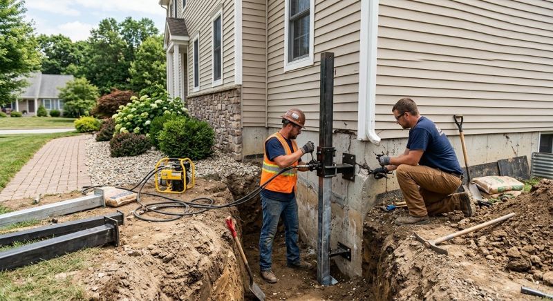 Foundation Stabilizing in North Hartland, VT
