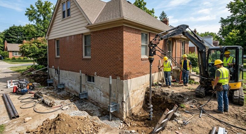 Foundation Stabilizing in Sullivan County, NH