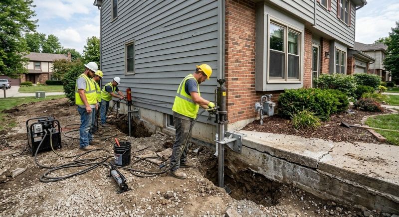 Foundation Stabilizing in Tilton, NH