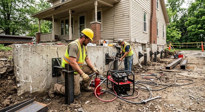 Foundation Stabilizing in Tilton, NH