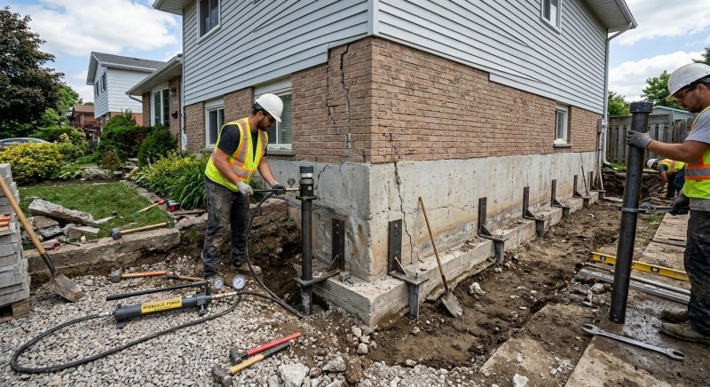 Foundation Stabilizing in West Lebanon, NH