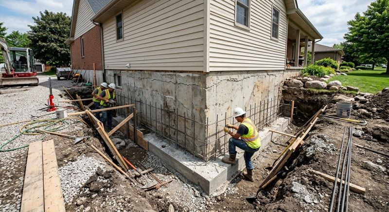 Foundation Strengthening in New London, NH