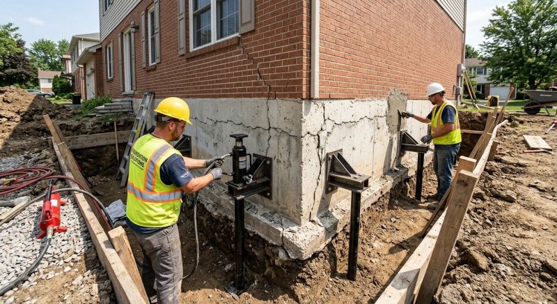 Foundation Structural Repair in Hartland, VT