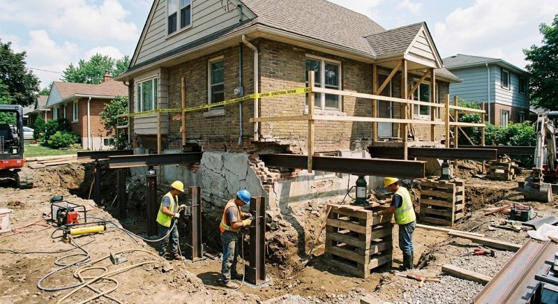 Foundation Structural Repair in Newbury, NH