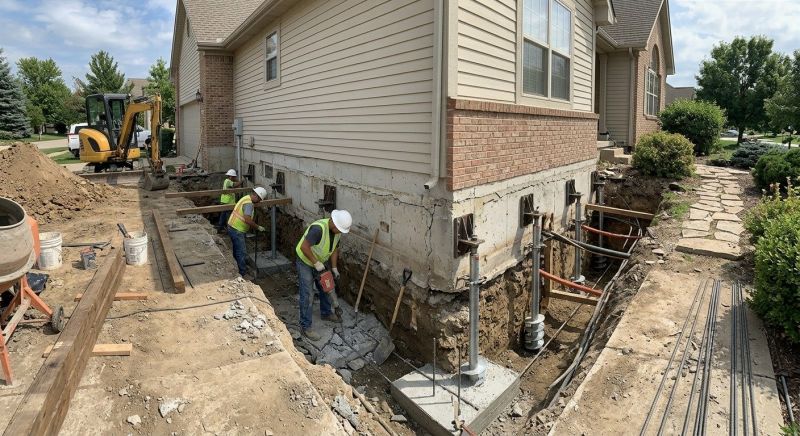 Foundation Underpinning in New London, NH