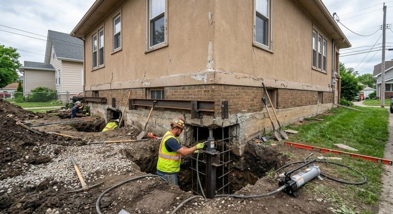 Foundation Underpinning in New London, NH