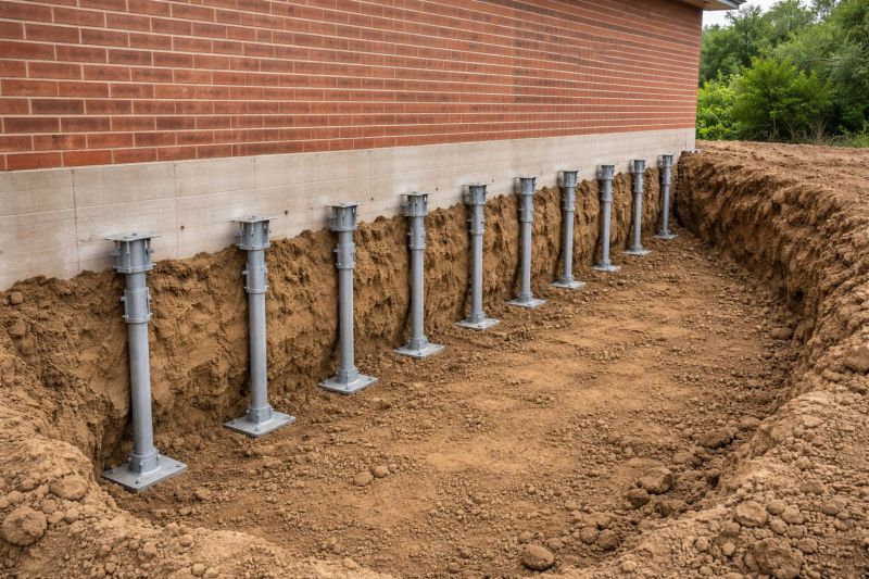 Helical Pile Installation in New London, NH