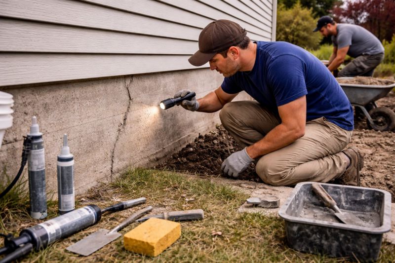 Home Foundation Repair in Hillsborough, NH