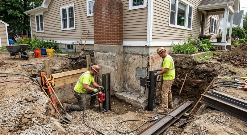 Home Foundation Repair in Newport, NH