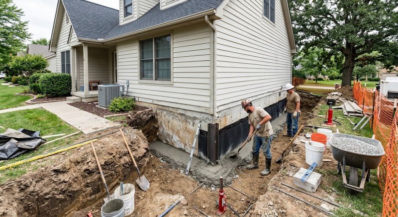 House Foundation Repair in Brownsville, VT