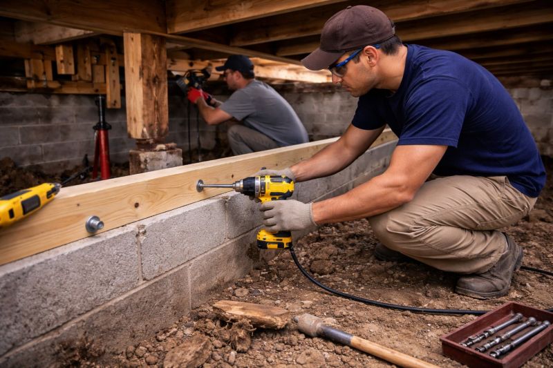 House Foundation Repair in North Hartland, VT