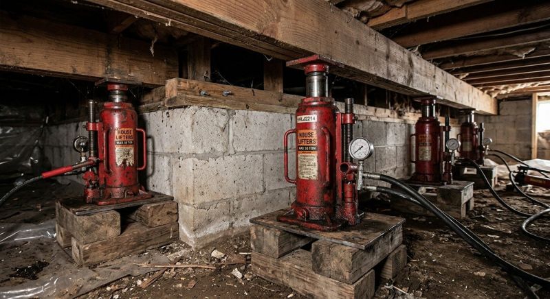 House Settling Repair in New London, NH