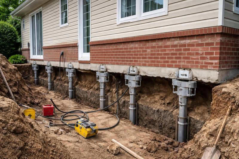 House Underpinning in New London, NH