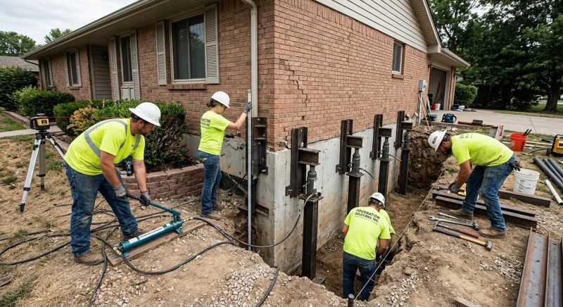 Settling Foundation Service in Springfield, NH