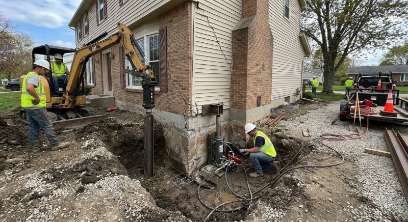 Sinking Foundation Repair in Sullivan County, NH