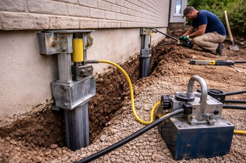 Sinking Foundation Repair in White River Junction, VT